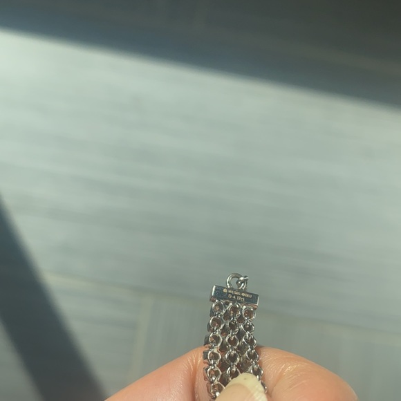 18k White Gold Diamond 4.17 ct Adjustable Slider Sliding Knot Tennis Bra… - Picture 6 of 10